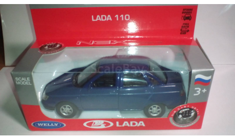 Lada 110 Welly 1:36, масштабная модель, scale35, ВАЗ