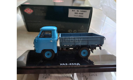 УАЗ-450Д (синий)  Дип Dip 1:43, масштабная модель, scale43