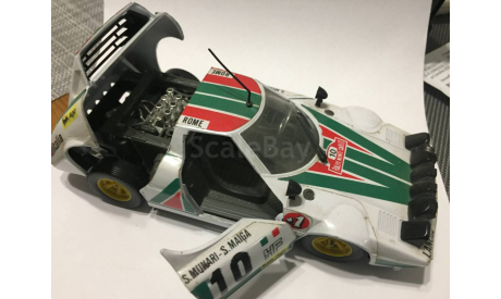 Lancia Stratos HF rally Monte Carlo, масштабная модель, BBurago, 1:24, 1/24