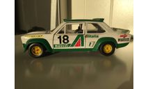 FIAT-131 Abarth (Mirafiori) rally, масштабная модель, Bburago, 1:24, 1/24