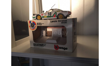 Lancia Stratos HF rally Monte Carlo, масштабная модель, BBurago, 1:24, 1/24