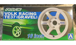 1/24 RAYS Volk Racing TE37 Gravel R16 Aoshima