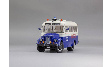 1:43 Автобус Курганского завода тип «651А», «Пост ГАИ» Липецкая обл. - 1977 г. dip, масштабная модель, DiP Models, scale43, ГАЗ