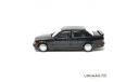 MERCEDES-BENZ 190E 2.3-16 (W201) 1984 Black Metallic, масштабная модель, Norev, scale18