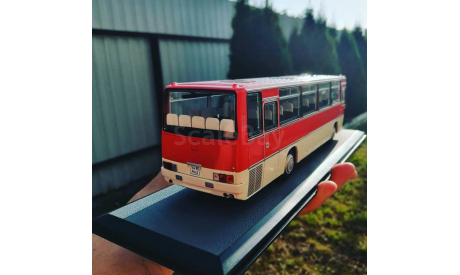 Икарус 254.56 красно-белый Classicbus, масштабная модель, scale43, Ikarus