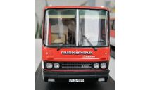 Автобус Икарус 250.59 красно-белый ГЛАВМОСАВТОТРАНС, масштабная модель, Ikarus, Demprice, scale43