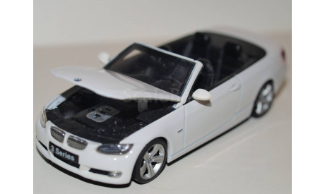 BMW 3 Series Convertible 2007 белый, масштабная модель, Autoart, 1:43, 1/43