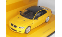 BMW M3 (E92) ’Linea Giallo’, (2008) yellow, масштабная модель, Minichamps, scale43