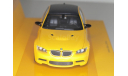 BMW M3 (E92) ’Linea Giallo’, (2008) yellow, масштабная модель, Minichamps, scale43