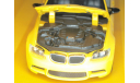 BMW M3 (E92) ’Linea Giallo’, (2008) yellow, масштабная модель, Minichamps, scale43