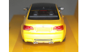 BMW M3 (E92) ’Linea Giallo’, (2008) yellow, масштабная модель, Minichamps, scale43