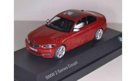 BMW 2er Coupe F22 (2014), melbourne red, масштабная модель, Minichamps, 1:43, 1/43