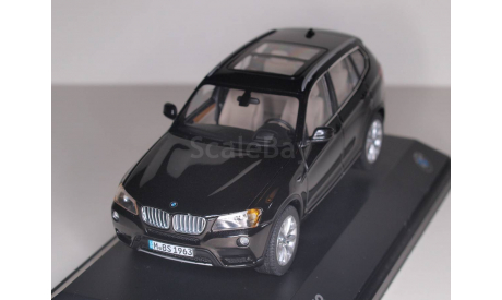 BMW X3 F25 (2011), black sapphire metallic, масштабная модель, Schuco, scale43