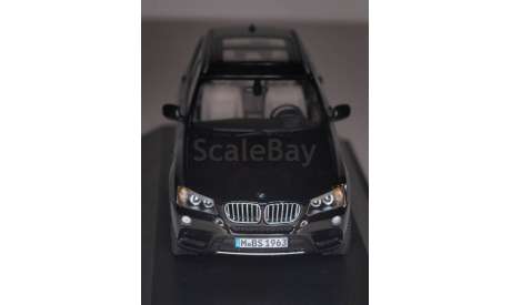 BMW X3 F25 (2011), black sapphire metallic, масштабная модель, Schuco, scale43