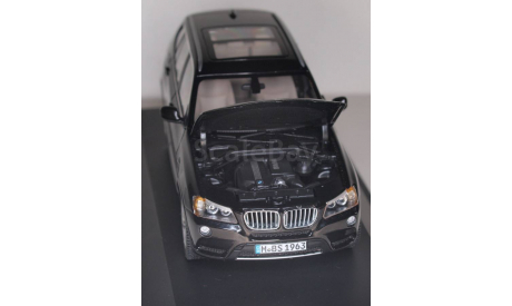 BMW X3 F25 (2011), black sapphire metallic, масштабная модель, Schuco, scale43