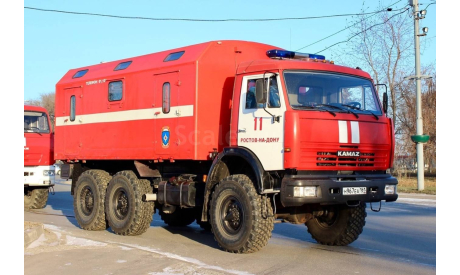 Камаз пожарный, масштабная модель, МАЛ, 1:43, 1/43