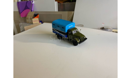Газ 51 почта, масштабная модель, МАЛ, scale43