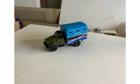 Газ 51 почта, масштабная модель, МАЛ, scale43