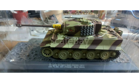 1:43 Танк Тигр, масштабная модель, журнальная, scale43