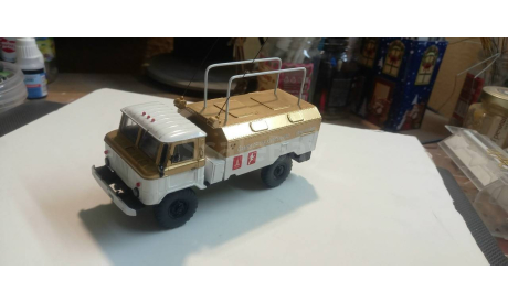 Газ 66 олимпийский, масштабная модель, МАЛ, scale43