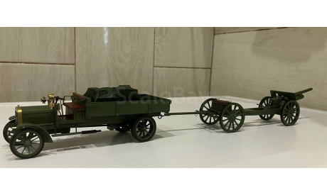 Гаггенау с пушкой, масштабная модель, МАЛ, scale43