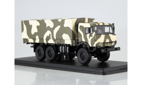 SSM1303 КАМАЗ-53501 Мустанг камуфляж Лесной, масштабная модель, Start Scale Models (SSM), 1:43, 1/43