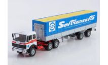 Mercedes-Benz NG2232 с полуприцепом Fruehauf Savoyarde, масштабная модель, Start Scale Models (SSM), scale43