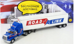 General SBFA 1988 седельный тягач с полуприцепом Road Link синий с белым