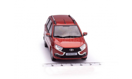 Лада Гранта 2 SW, Автолегенды новая эпоха №24, масштабная модель, DeAgostini, scale43, ВАЗ