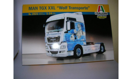 Сборная модель грузовика, сборная модель автомобиля, MAN, Italieri, 1:24, 1/24