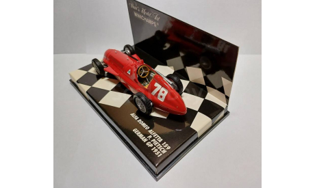 Alfa Romeo Alfetta 159 №78 German GP (Paul Pietsch), масштабная модель, Minichamps, scale43