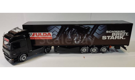 Mercedes-Benz Actros 1844LS Koffersattelzug «Fulda», масштабная модель, Minichamps, scale43