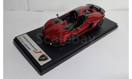 Lamborghini Aventador J Geneva MotorShow - red met, масштабная модель, Looksmart, scale43