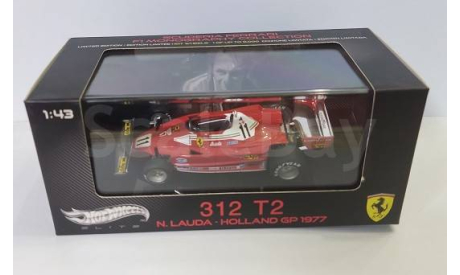 Ferrari 312 T2 №11 GP Holland World Champion (Andreas Nikolaus «Niki» Lauda), масштабная модель, Hot Wheels Elite, scale43