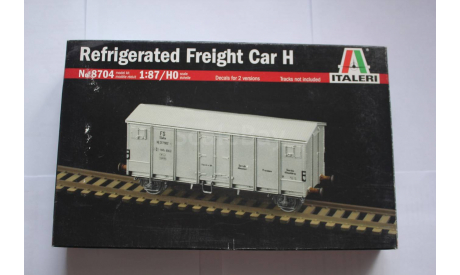 Refrigerated Freight Car H, железнодорожная модель, 1:87, 1/87, Italeri