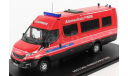 IVECO New DAILY 35-210 Van Hi-Matic Minibus «Feuerwehr Atemschutz FWSK» (пожарный Швейцария) 2019, масштабная модель, Eligor, scale43