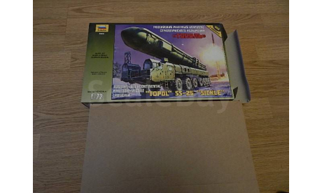 ТОПОЛЬ СС-25 КИТ 1/72, сборная модель автомобиля, scale72