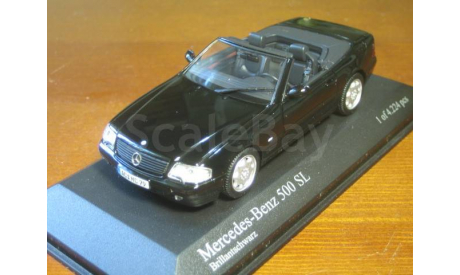 Mercedes Benz 500SL 1999 Minichamps, масштабная модель, Mercedes-Benz, 1:43, 1/43