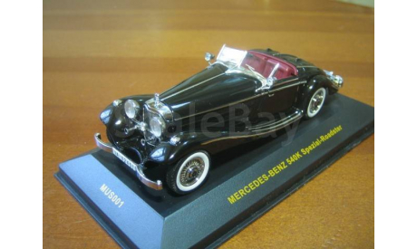 Mercedes Benz 540K Spezial-Roadster 1935  IXO mus001, масштабная модель, 1:43, 1/43, Mercedes-Benz