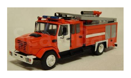 КИТ ЗИЛ 4331 АЦ-2,5-30/5 пожарный, сборная модель автомобиля, ДНК RIddik, scale43