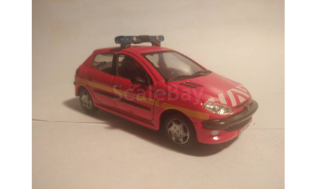 Peugeot 206 Cararama, масштабная модель, scale43