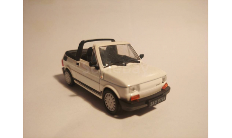 Fiat 126P cabrio, масштабная модель, De Agostini, scale43