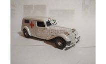CITROEN traction 11BL fourgonette ambulance, масштабная модель, Norev, scale43