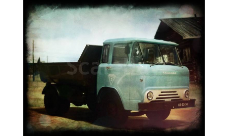 КАЗ-608 ’Колхида’ самосвал Garage, масштабная модель, scale43