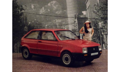 Seat Ibiza 1984 Altaya, масштабная модель, scale43