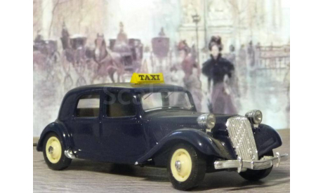 Citroen 15 Six 1939 taxi France Solido, масштабная модель, Citroën, scale43