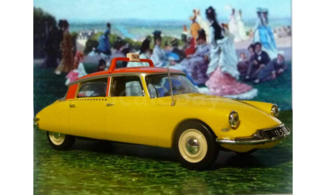 Citroen DS 19 taxi Amsterdam Altaya, масштабная модель, scale43, Citroën