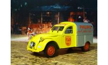 Citroen 2CV AZU Philips, масштабная модель, Norev, scale43