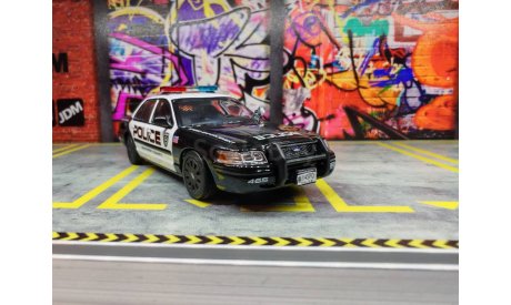 Rollin Ford Crown Victoria NFS Police APAxpo, масштабная модель, 1:64, 1/64