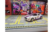 TimeMicro Mercedes SLS Martini (с фигуркой), масштабная модель, Mercedes-Benz, scale64